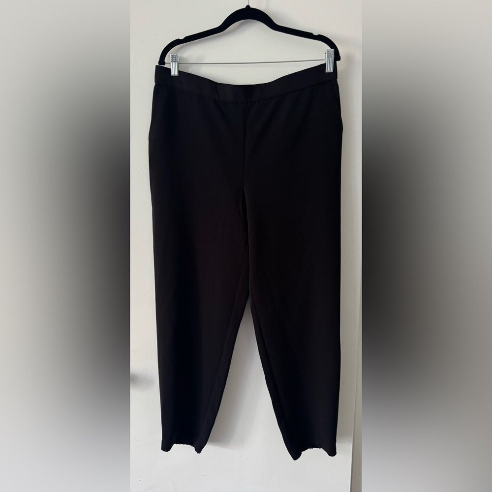 Eileen Fisher Black Track Pants